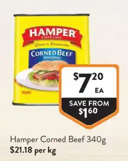 Foodworks Hamper Corned Beef offer