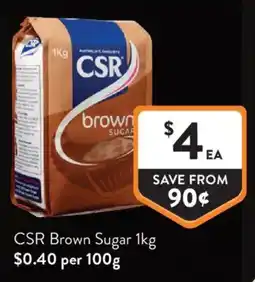 Foodworks CSR Brown Sugar offer