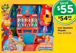 Toyworld Iron Man Awesome Friends Iron Quarters Playset offer