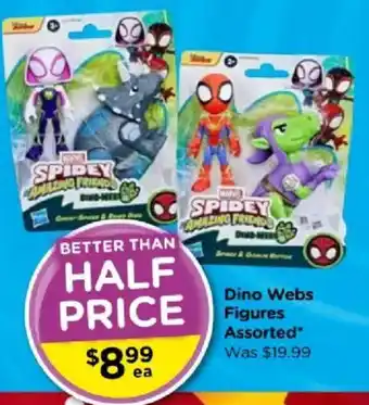 Dino Webs Figures Assorted