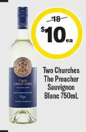 Two Churches The Preacher Sauvignon Blanc