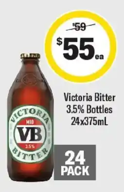 Liquorland Victoria Bitter offer