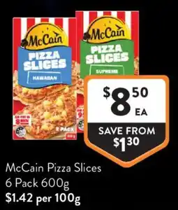 Foodworks McCain Pizza Slices offer