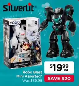 Toyworld Silverlit Robo Blast Mini Assorted offer
