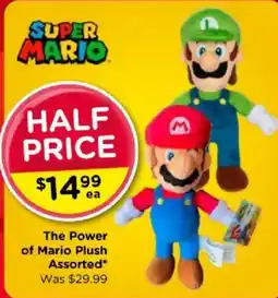 Toyworld The Power of Mario Plush Assorted offer