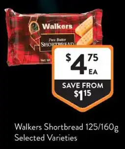 Foodworks Walkers Shortbread offer