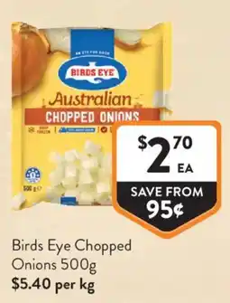 Foodworks Birds Eye Chopped Onions offer