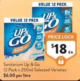 Foodworks Sanitarium Up & Go offer