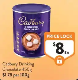 Foodworks Cadbury Drinking Chocolate offer