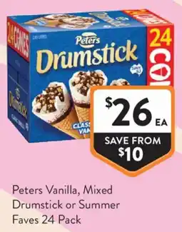 Foodworks Peters Drumstick offer