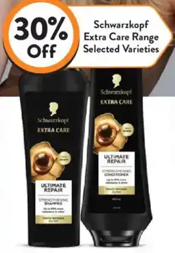 Foodworks Schwarzkopf Extra Care Ultimate Repair Strengthening Shampoo offer