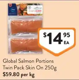 Foodworks Global Salmon Portions offer