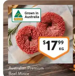 Foodworks Australian Premium Beef Mince offer