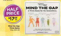 Toyworld Mind the Gap Trivia Game offer