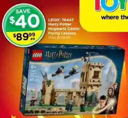 Toyworld LEGO Harry Potter Hogwarts Castle: Flying Lessons offer