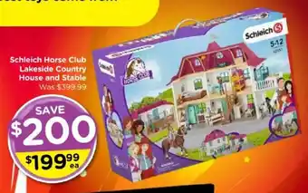 Toyworld Schleich Horse Club Lakeside Country House and Stable offer
