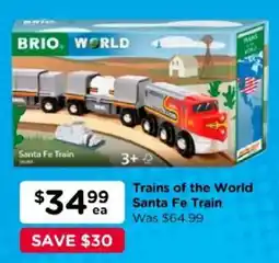 Toyworld Brio World Santa Fe Train offer