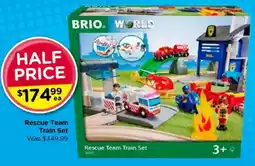 Toyworld Brio World Rescue Team Train Set offer