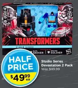 Toyworld Transformers Studio Series Devastation 2 Pack offer