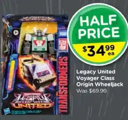 Toyworld Transformers Legacy United Voyager Class Origin Wheeljack offer