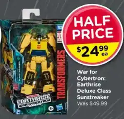 Toyworld Transformers War for Cybertron: Earthrise Deluxe Class Sunstreaker offer