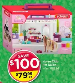 Toyworld Schleich Horse Club Pet Salon offer