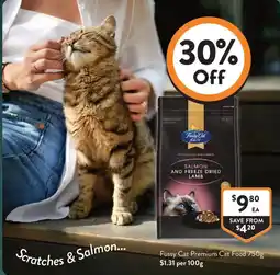 Foodworks Fussy Cat Premium Cat Food offer