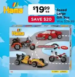 Toyworld Hama Speed Large Gift Box offer