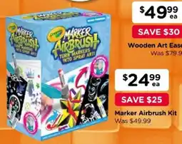 Toyworld Crayola Marker Airbrush Kit offer
