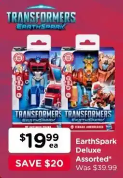 Toyworld Transformers EarthSpark Deluxe Assorted offer