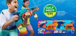 Toyworld Super Soaker Dunk-Fill 2 Pack Water Blaster offer