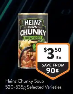 Foodworks Heinz Chunky Soup offer