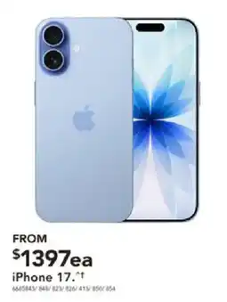 Harvey Norman iPhone 17 offer