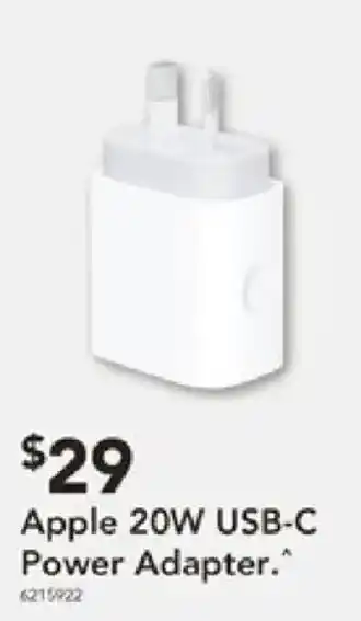 Apple 20W USB-C Power Adapter
