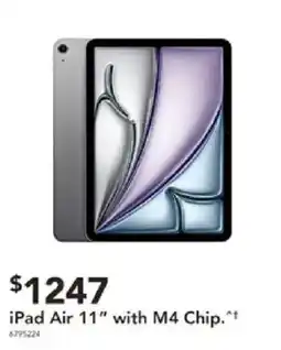Harvey Norman iPad Air 11" with M4 Chip offer