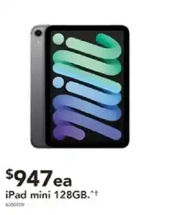 Harvey Norman iPad mini 128GB offer
