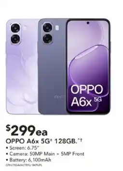 Harvey Norman OPPO A6x 5G offer