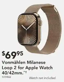 Harvey Norman Vonmahlen Milanese Loop 2 for Apple Watch offer