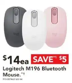 Harvey Norman Logitech M196 Bluetooth Mouse offer