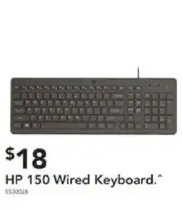 Harvey Norman HP 150 Wired Keyboard offer