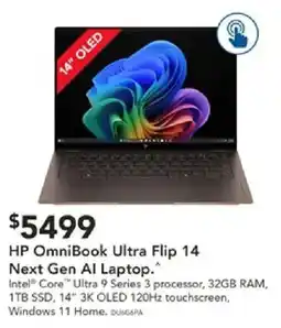 Harvey Norman HP OmniBook Ultra Flip 14 offer