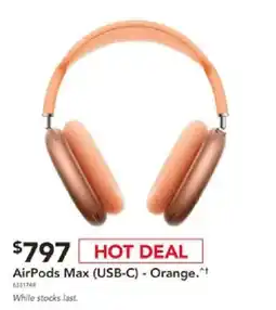 Harvey Norman AirPods Max (USB-C) - Orange offer