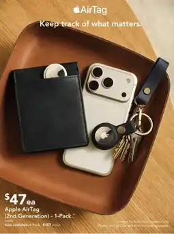 Harvey Norman Apple AirTag (2nd Generation) offer