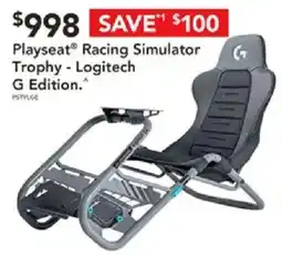Harvey Norman Playseat Racing Simulator Trophy - Logitech G Edition offer
