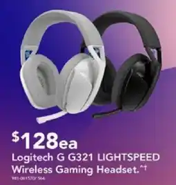 Harvey Norman Logitech G G321 LIGHTSPEED Wireless Gaming Headset offer