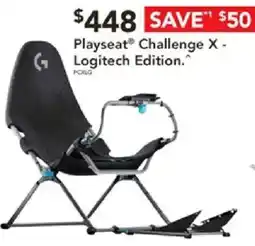 Harvey Norman Playseat Challenge X - Logitech Edition offer