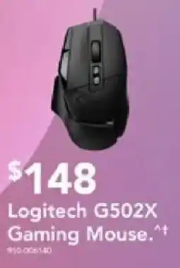 Harvey Norman Logitech G502X Gaming Mouse offer