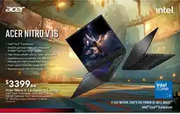Harvey Norman Acer Nitro V 16 Gaming Laptop offer