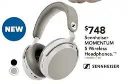 Harvey Norman Sennheiser Momentum 5 Wireless Headphones offer