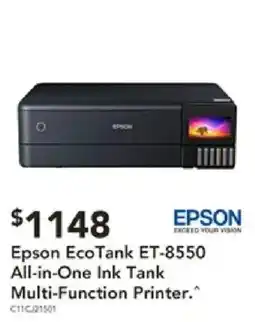 Harvey Norman Epson EcoTank ET-8550 All-in-One Ink Tank Multi-Function Printer offer